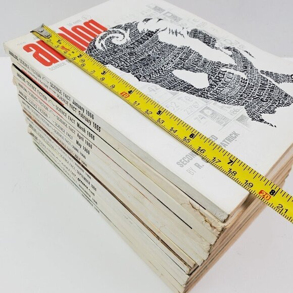 Analog Science Fiction Fact Magazines Full Complete Year 1966 12 Issues Sci-Fi - Picture 15 of 15